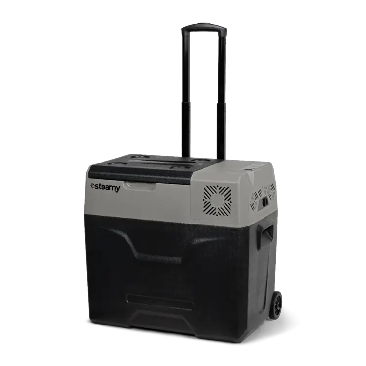 Steamy-E Elektrische Koelbox op wielen - 47L