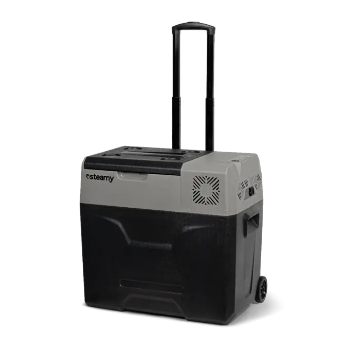 Steamy-E Elektrische Koelbox op wielen - 47L