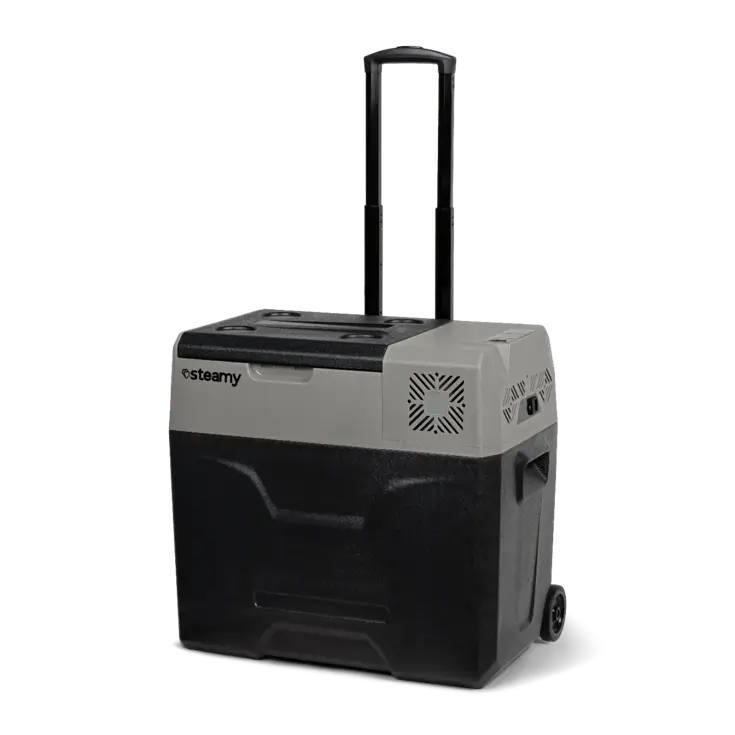 Steamy-E Elektrische Koelbox op wielen - 47L