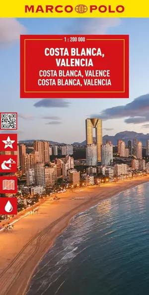 Wegenkaart Costa Blanca - Valencia