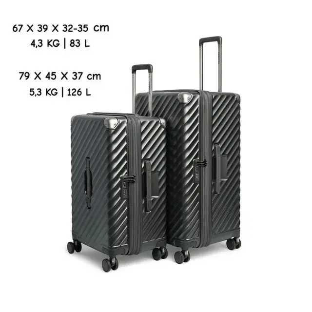 Trunk Luxe Kofferset 2-delig M/L