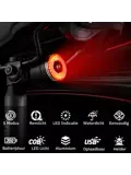 BRAKE Achterlicht 60 Lumen met Remlicht