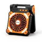 Campingventilator met Powerbank & Zonnepaneel