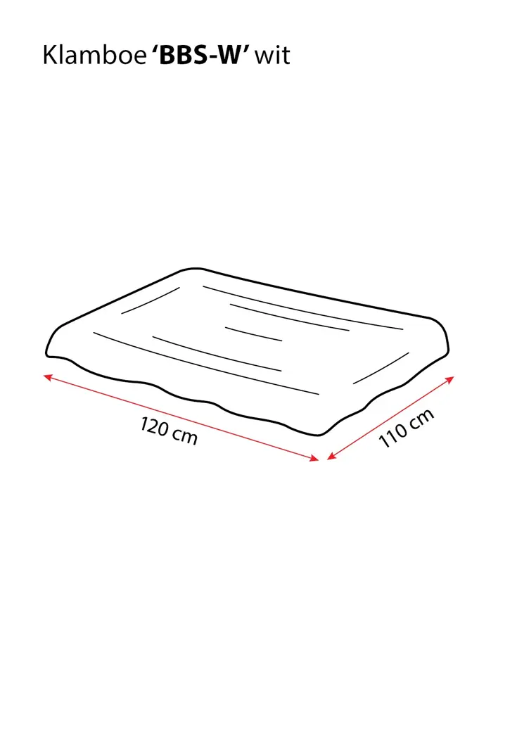 Klamboe voor Buggy en campingbedje