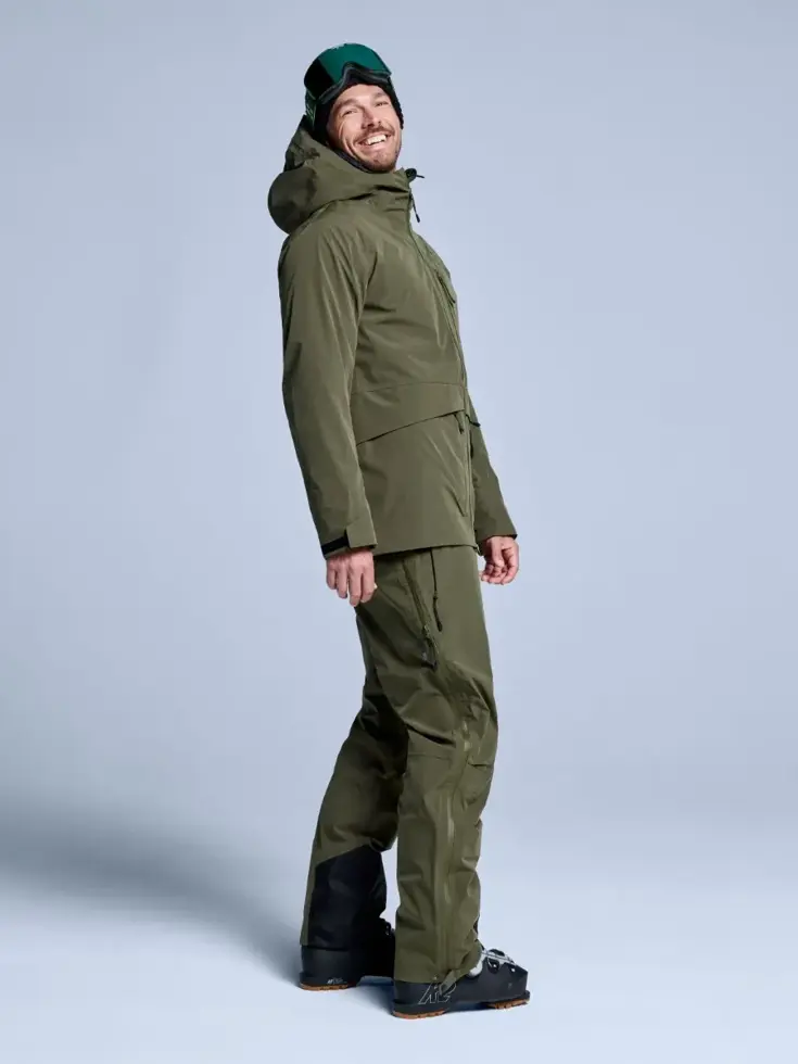 Poederbaas - 3L Hardshell - Heren - Skibroek