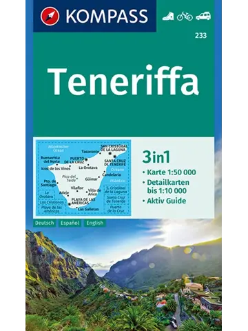 Wandelkaart WK233 Tenerife