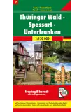 Wegenkaart Duitsland 07 - Thüringer Wald