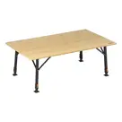 Campout Campingtafel - 120x70x70cm - Bamboe