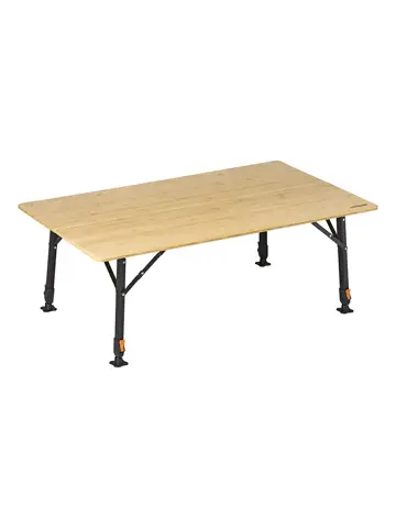 Campout Campingtafel - 120x70x70cm - Bamboe