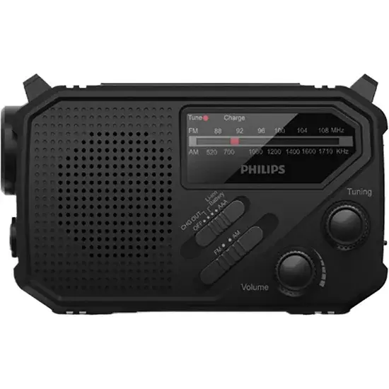 Philips TAR1609 Noodradio FM/AM-radio