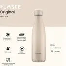 FLASKE 500 ml RVS Drinkfles
