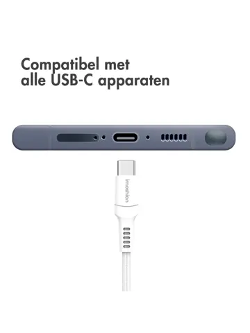 USB-C naar USB-C kabel - 0,25 meter