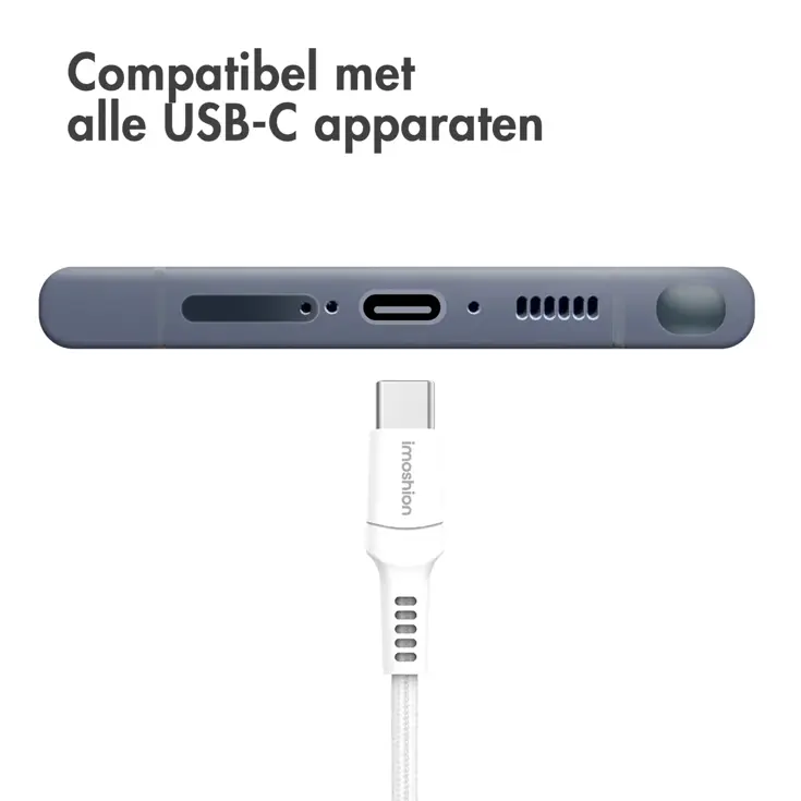 USB-C naar USB-C kabel - 0,25 meter