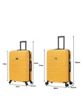 Kofferset 4 delige ABS 29 39 74 en 95L TSA-slot
