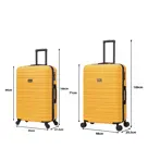 BlockTravel 4 delige kofferset ABS 29 39 74 en 95L