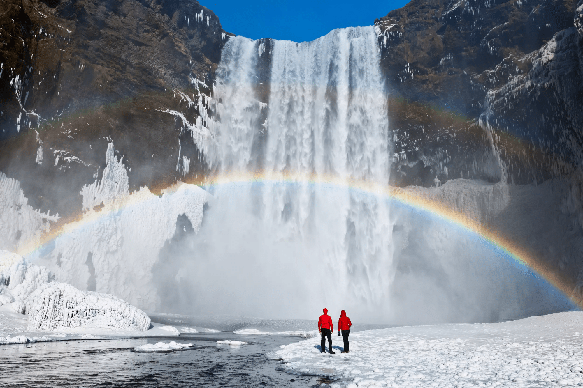 5-daagse wintergroepsreis Zuid-IJsland - Bevroren watervallen en gletsjers
