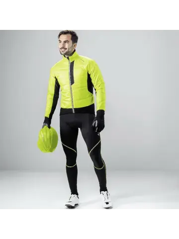 Fietsbroek met bretels WS heren