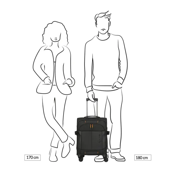 Travelite Briize 4W Trolley S khaki |33 L