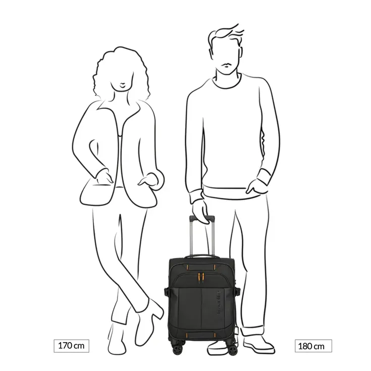 Travelite Briize 4W Trolley S khaki |33 L