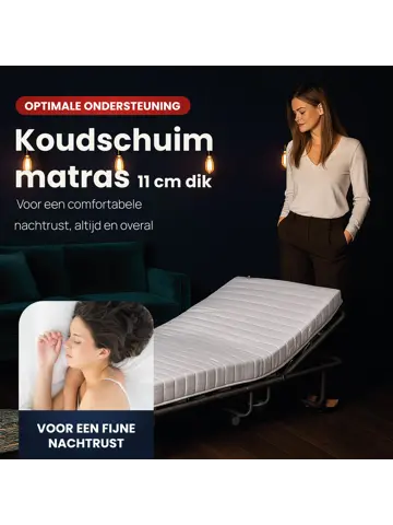 Troonz Campingbed Napoli - 90 x 200 - Set