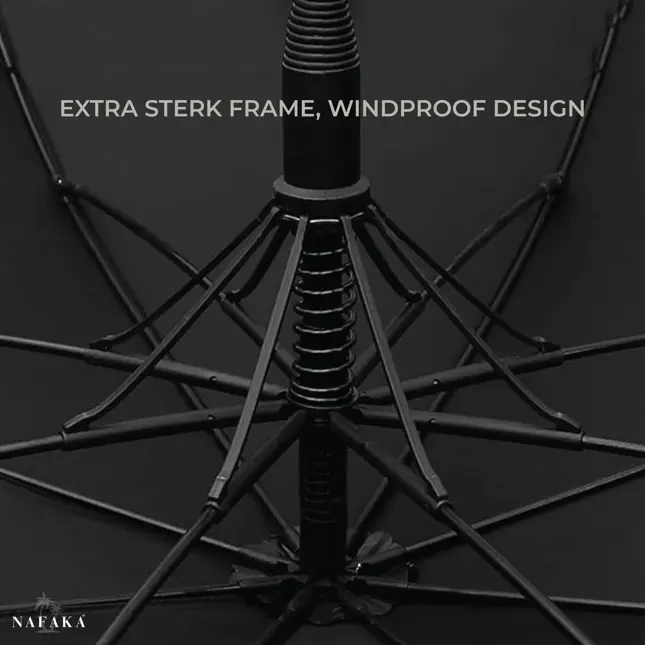 Nafaka Automatische Stormparaplu met opberghoes