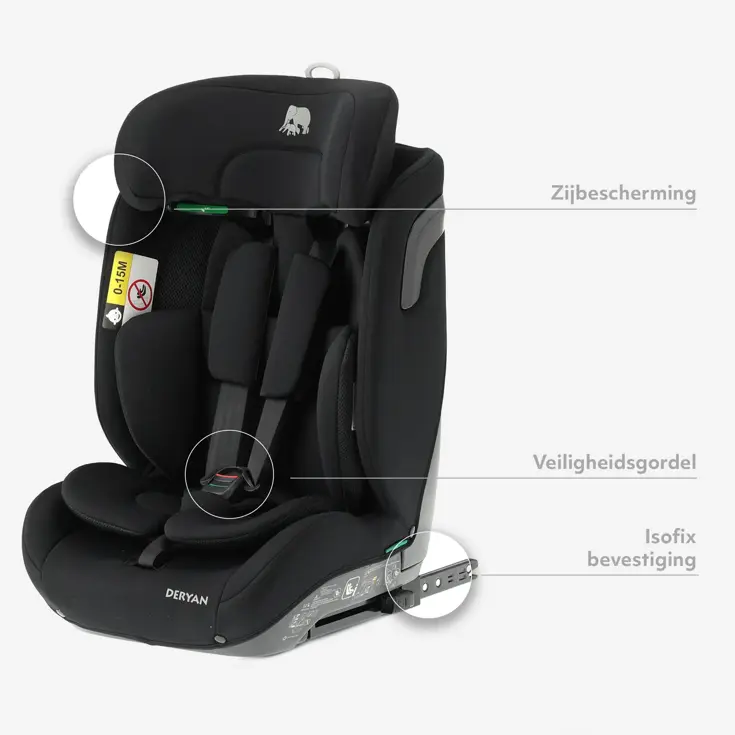 Carter Luxe i-Size/isofix Autostoel - 76-150 cm