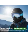 Balaclava Helmmuts Motor/Scooter Zwart