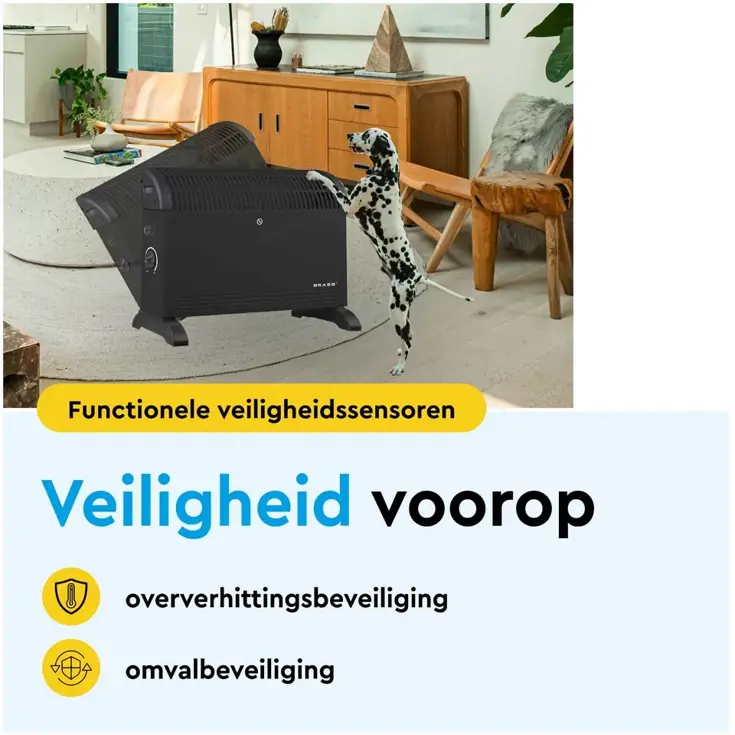 Elektrische Convectorkachel - 2000 W