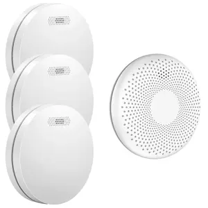 SAVS bundel 3 Rookmelders, 1 Combimelder