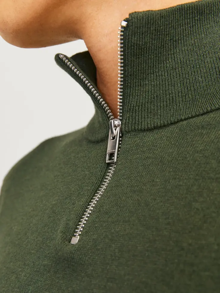 Heren Emil Knit Half Zip