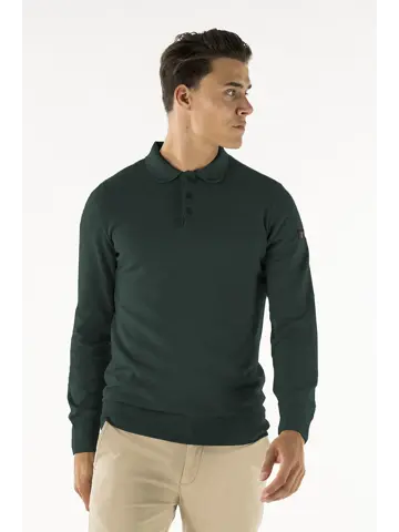 Heren Brad Knitted Polo