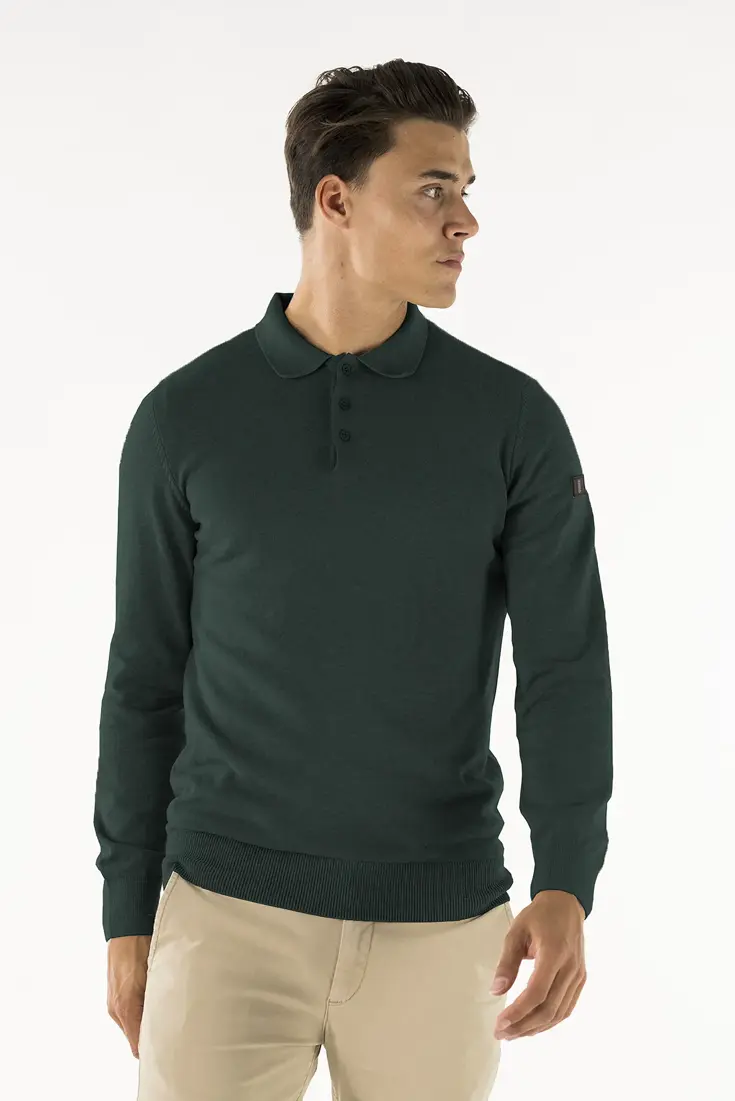 Heren Brad Knitted Polo