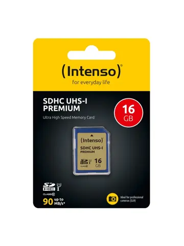 SDHC kaart UHS-I Premium - 16GB