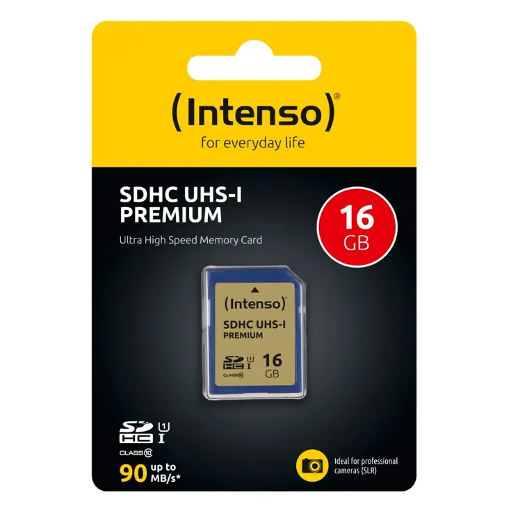 SDHC kaart UHS-I Premium - 16GB