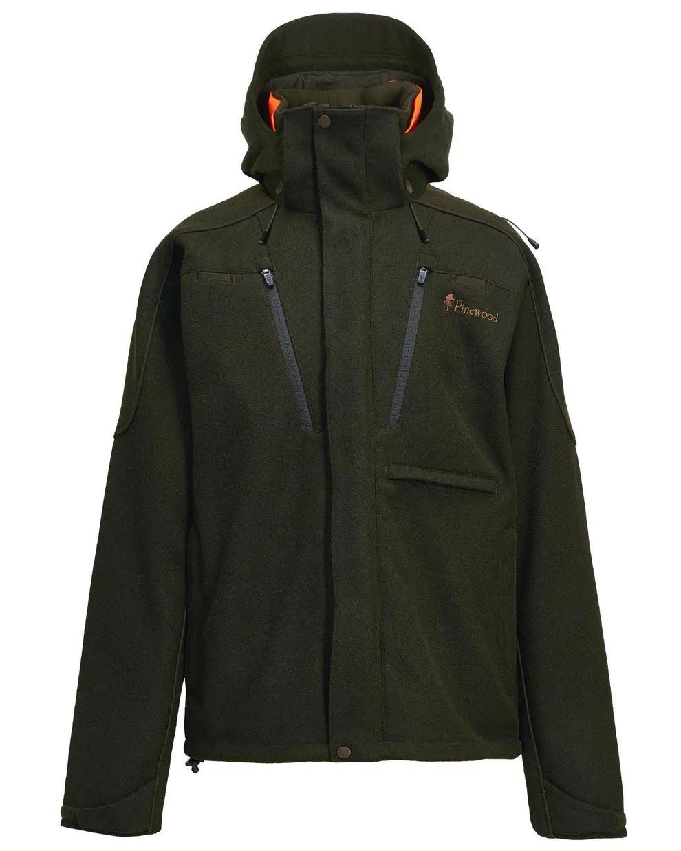Pinewood  Furudal Wollen Outdoorjas Heren  Groen
