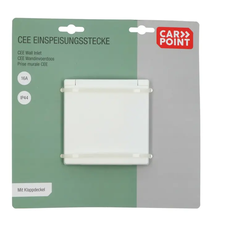 CEE Wandinvoerdoos + Afdekklep