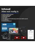 CarPlay/Android Auto scherm 7 inch