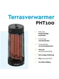 Terrasverwarmer tafelmodel infrarood 1200W