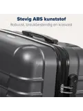 Kofferset – 3 Delig – 38L – Donkergrijs