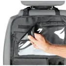 Stoel organizer met tablethouder