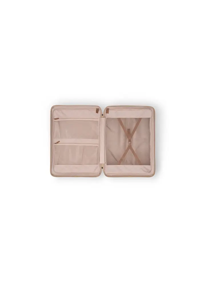 Zuna - Grote koffer - Leren handvatten - 75cm