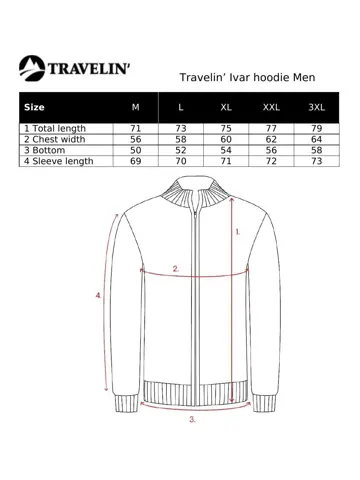 Ivar Heren - Outdoortrui - Hoodie