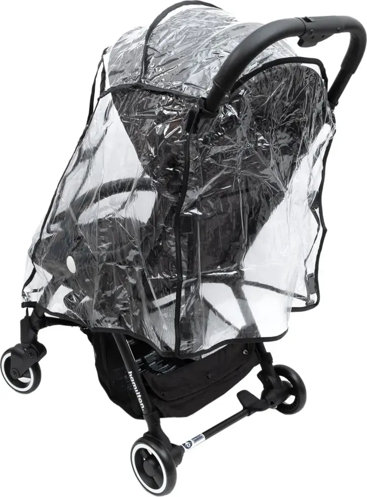 Premium Regenhoes - Kinderwagen - Kijkvenster