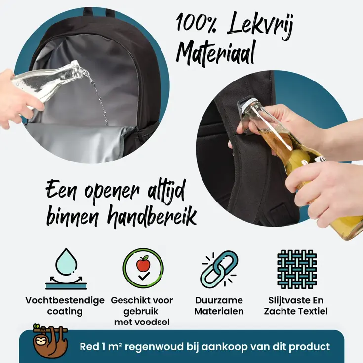 Koelrugzak - 25L - Lekvrij