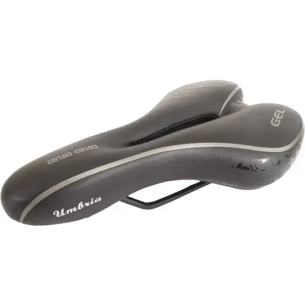 Fietszadel Umbria Gel - Zwart