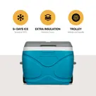 Pinnacle Prudence Koelbox op wielen - 66L