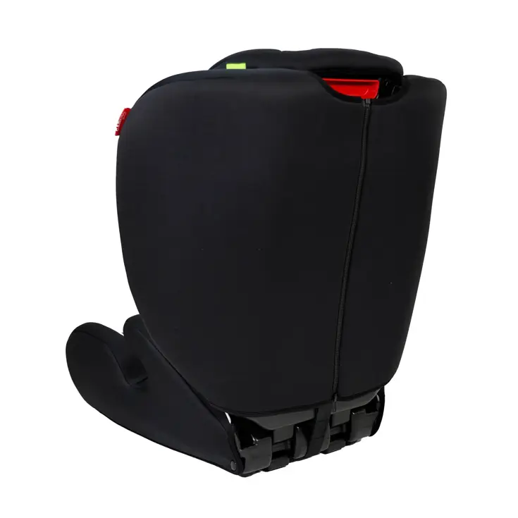 Luca I-Size Zitverhoger Zwart/Rood 76-150cm