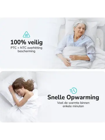 Elektrische Onderdeken 150x80cm