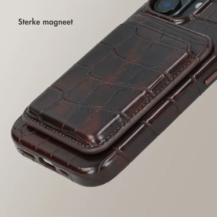 Croco Pashouder met MagSafe