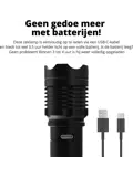 Oplaadbare Zaklamp - 1200 meter bereik